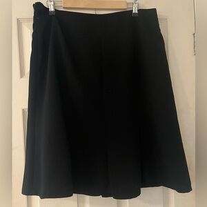 Jones Wear Classic Black A-Line Skirt Size 14